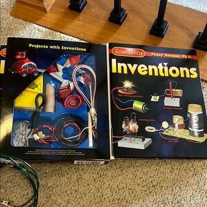 ScienceWiz Inventions; 2 sets ; ages 8-80 ; used